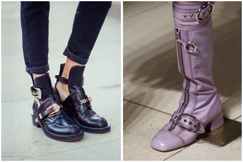 Обувь с пряжкой тренд осени 2017 Обувь с пряжкой тренд осени 2017