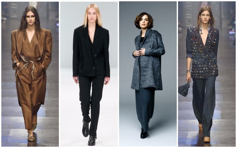 Антитренд весны пиджаки оверсайз Антитренд весны пиджаки оверсайз