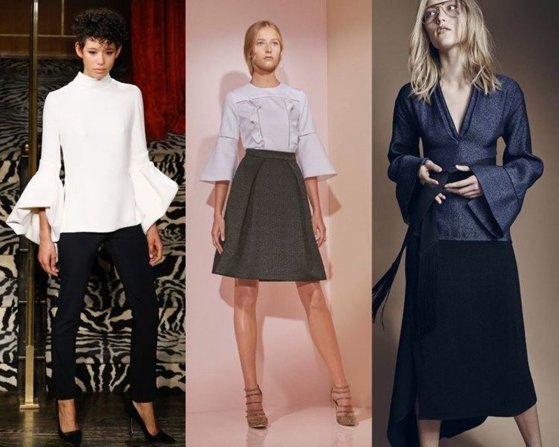 Тренд весны рукава-колокольчики