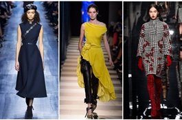 Самые модные цвета и принты в одежде зимой 2017-2018 года