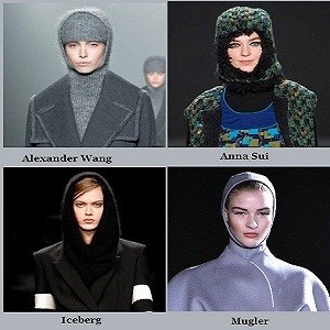 шарфы-капюшоны