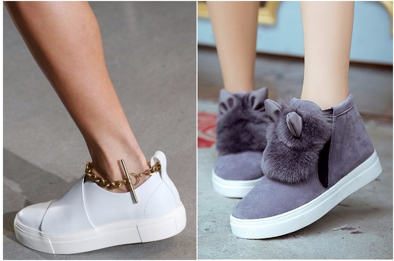 Слипоны тренд обуви зима 2017-2018