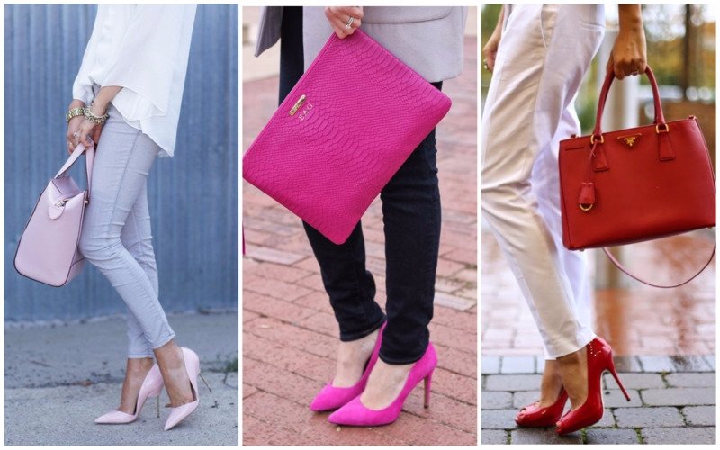 Антитренд весны туфли и сумка в тон Антитренд весны туфли и сумка в тон