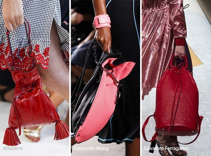 Сумка с затяжками тренд 2017