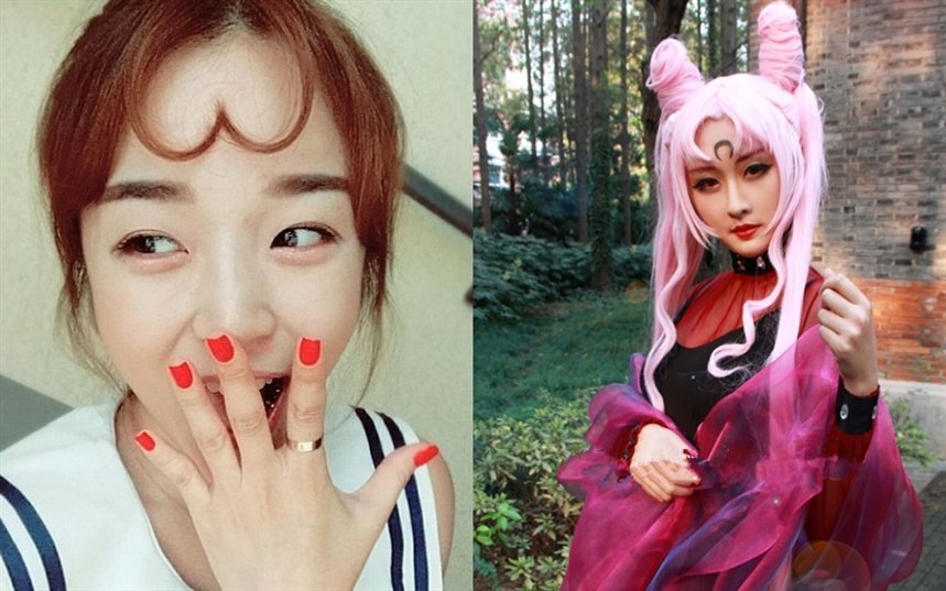 Челка-сердце Челка-сердце