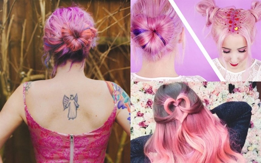 Розовые волосы Розовые волосы