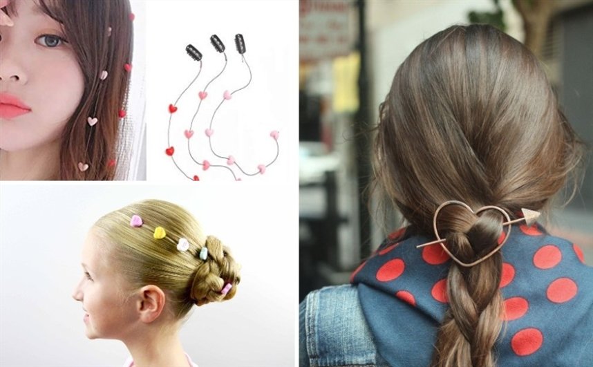 Аксессуары в форме сердца Аксессуары в форме сердца