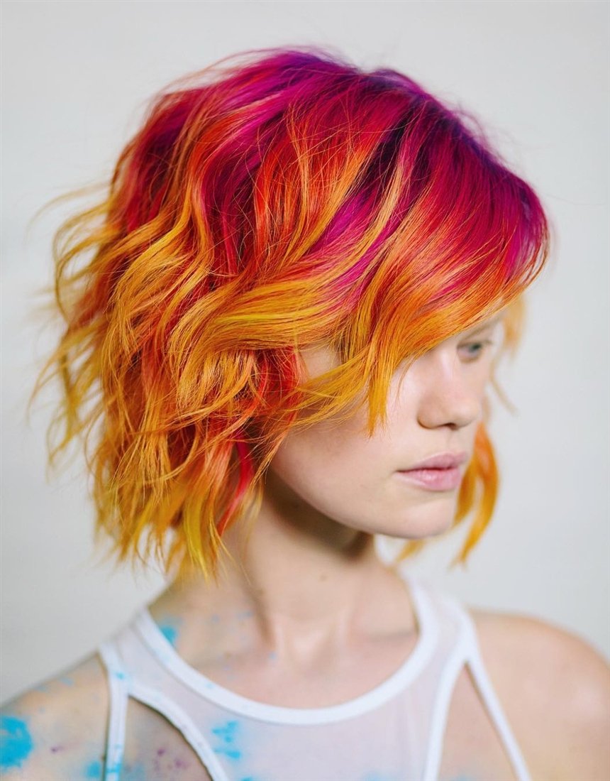 Модное окрашивание Модное окрашивание