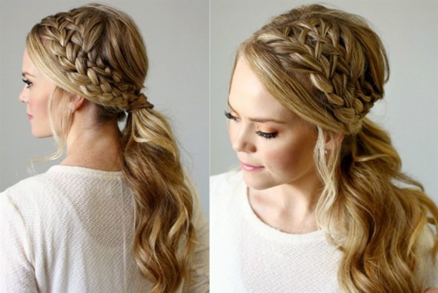 Хвост из кос