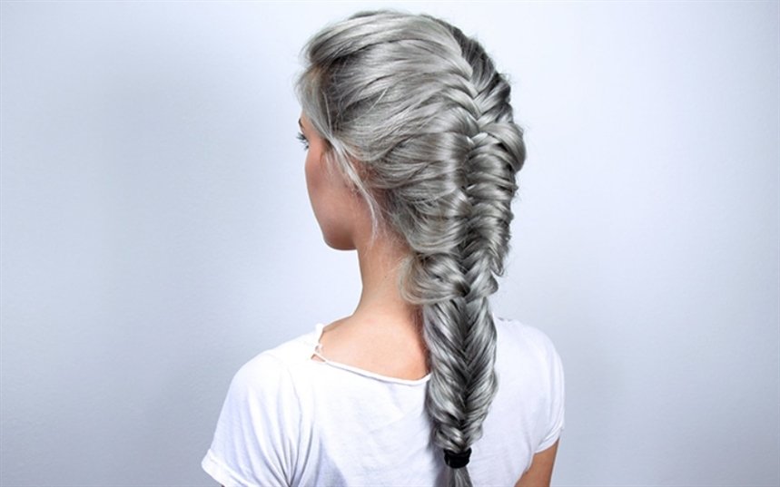 Коса рыбий хвост