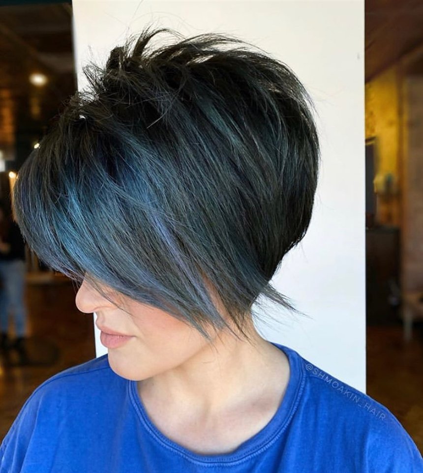 Омбре на короткие волосы 