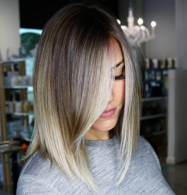 Омбре на короткие волосы 