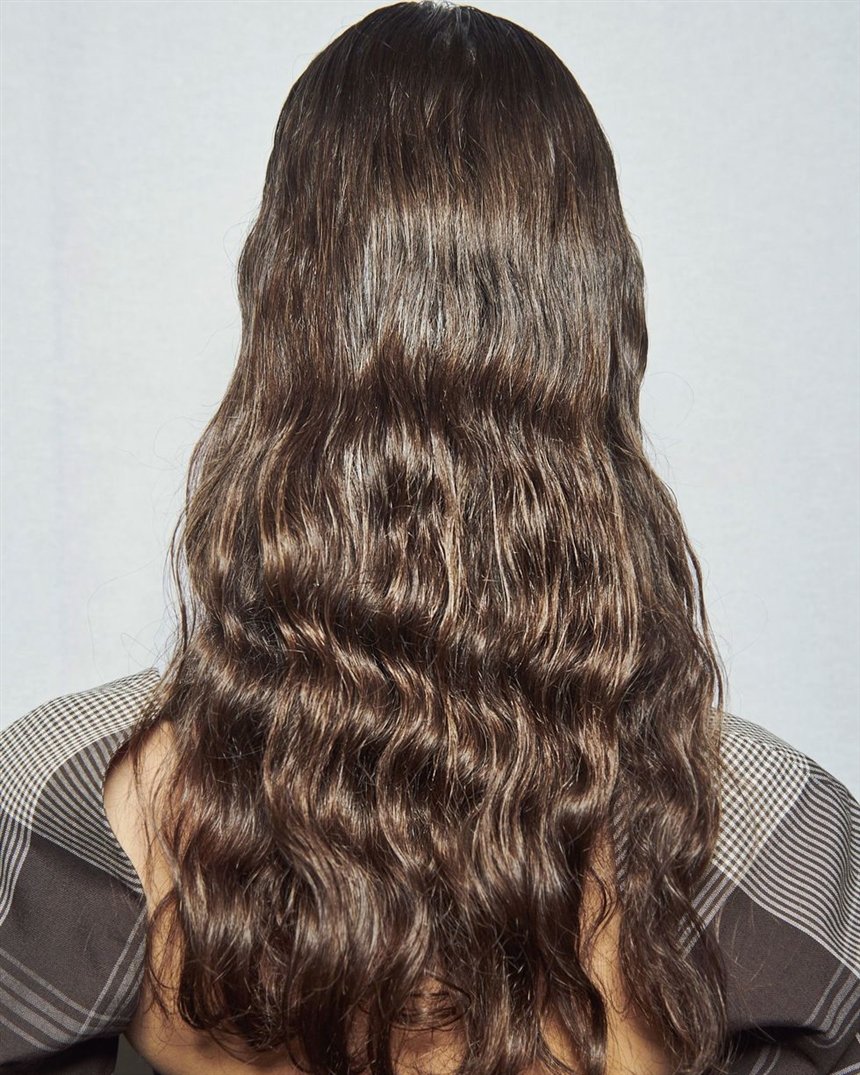 Волны от косы Волны от косы