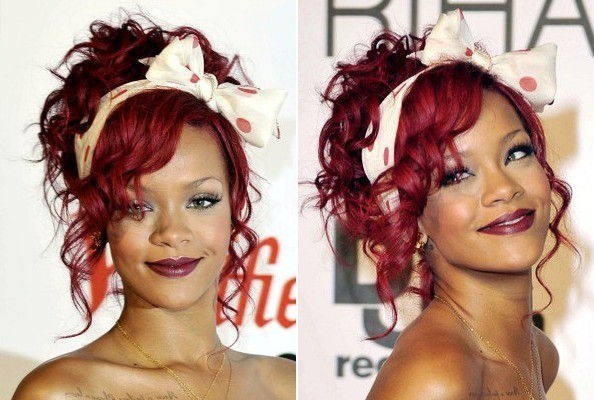 Модные вечерние прически звезд