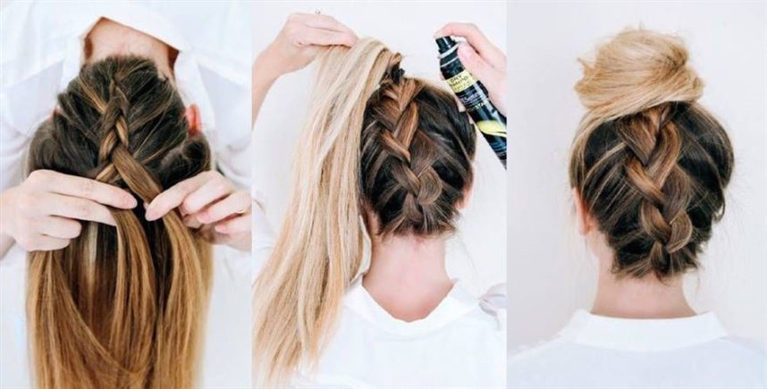 Пучок из косы