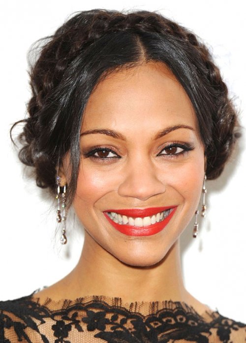 Зои Салдана – плетеный венок Зои Салдана – плетеный венок