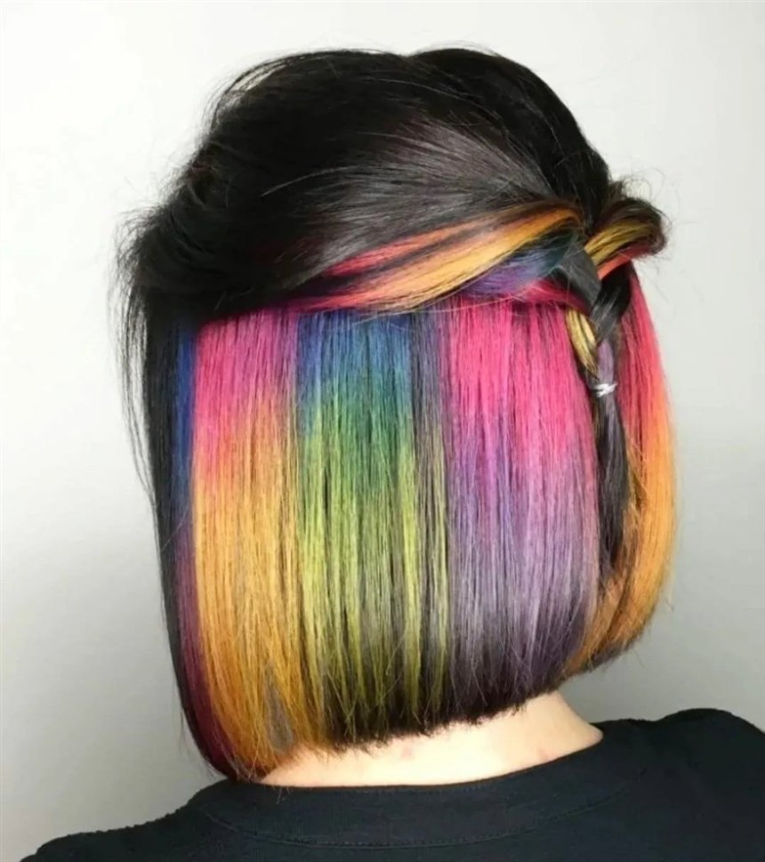 Как покрасить крашенные волосы в другой цвет