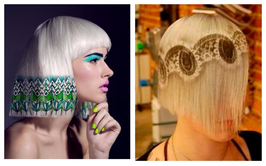 Трафаретное окрашивание