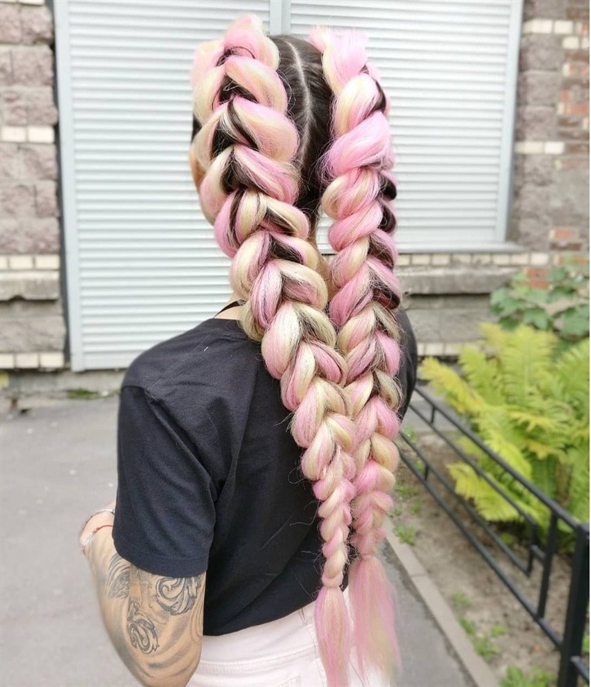 Косы с канекалоном 