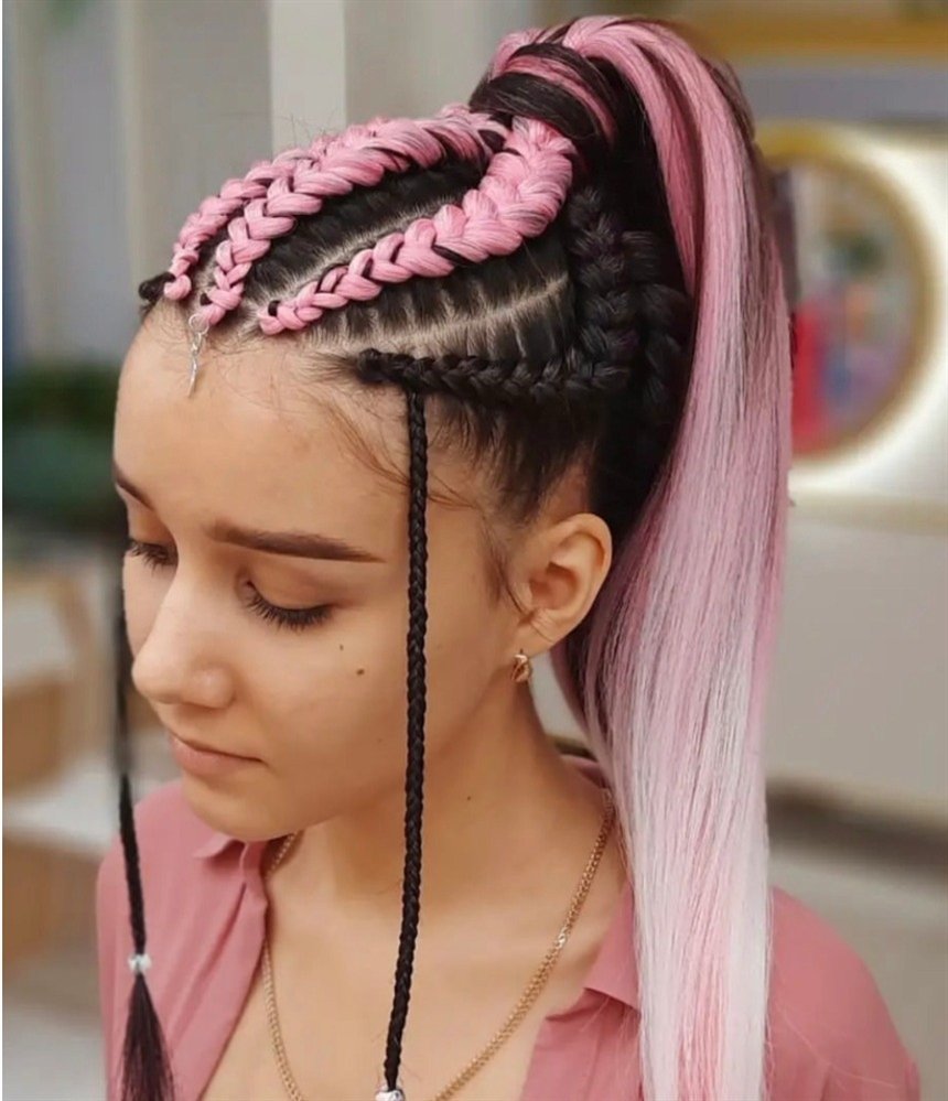 Хвост с канекалонм