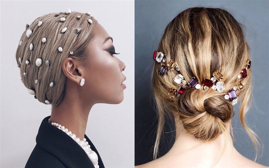 Bobby pin stack: 15 способов стильно носить заколки