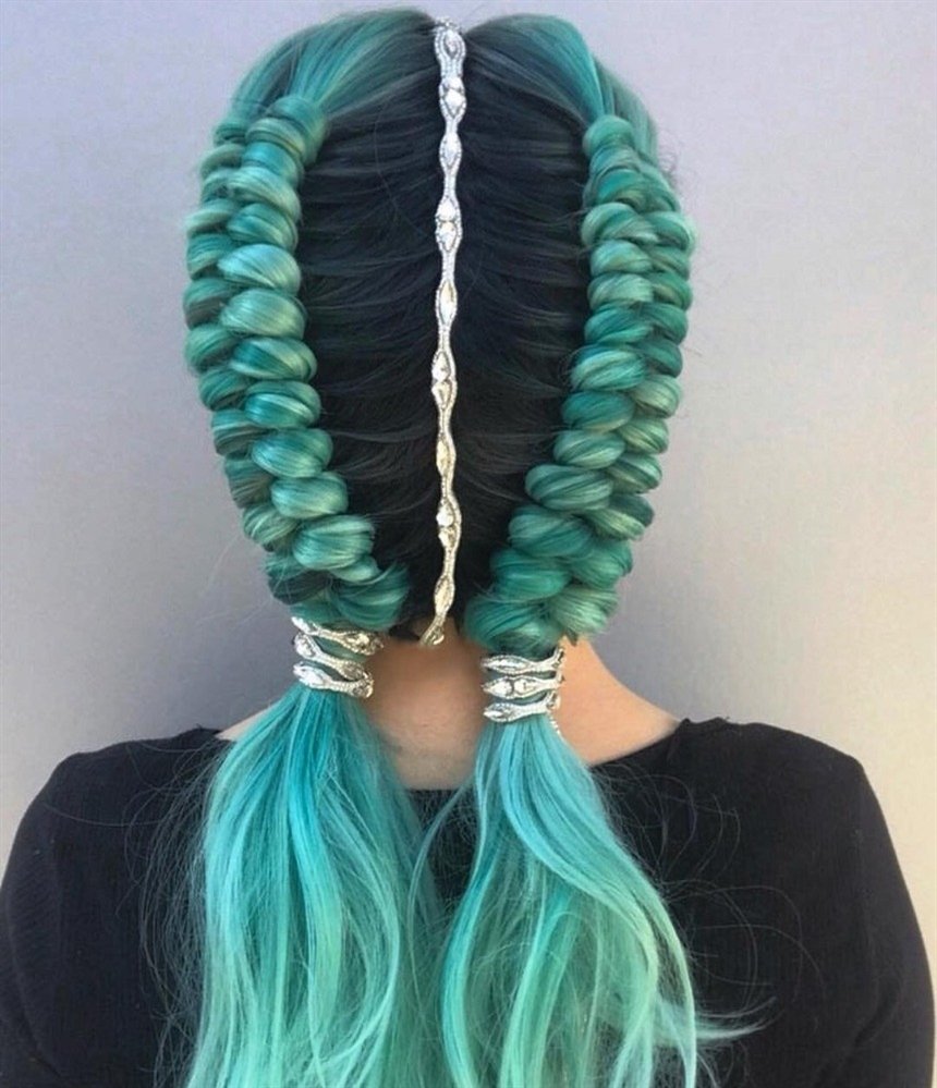 Косы с канекалоном 