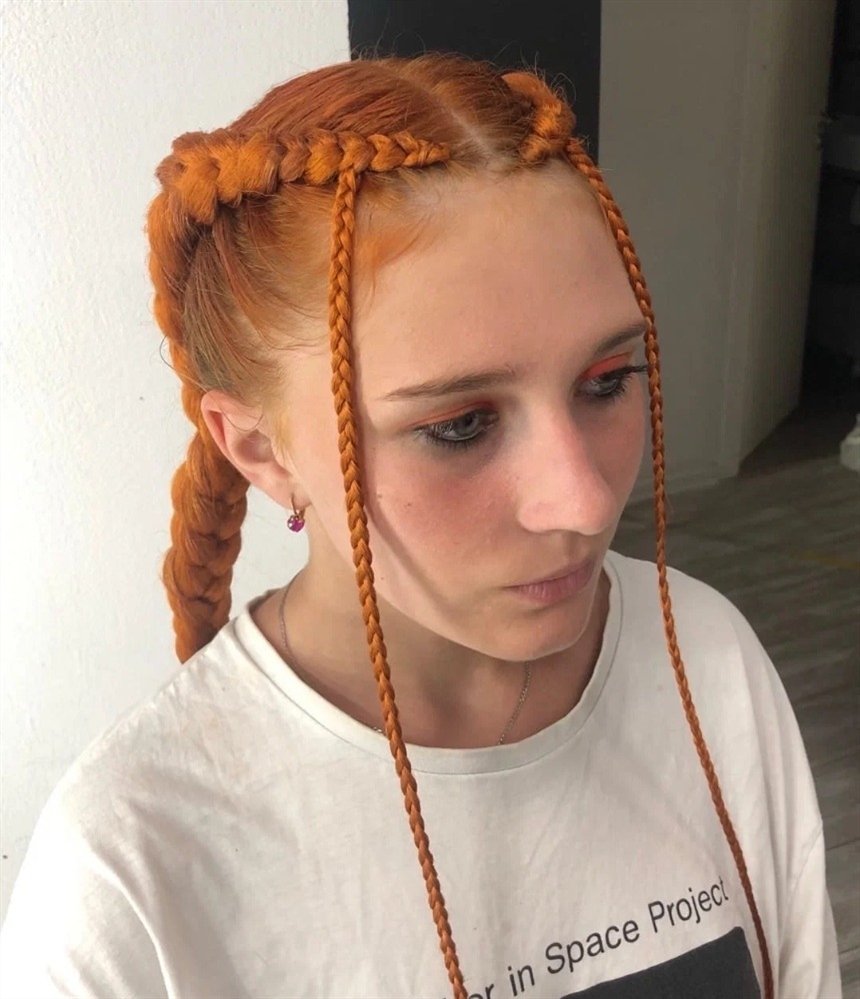 Косы с канекалоном 