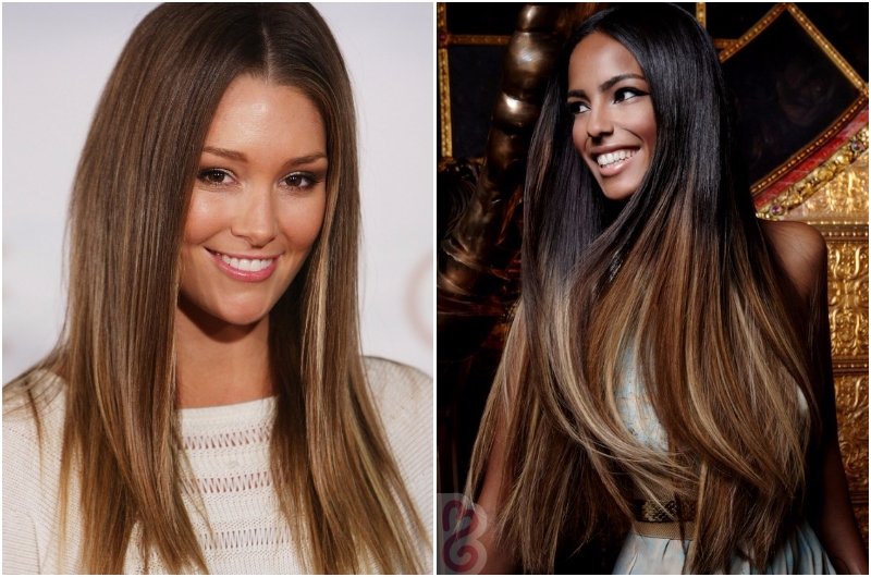 Шоколадный оттенок волос тренд осени 2017