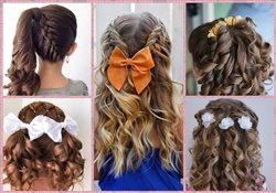 Лучшие прически на 1 сентября 2024 в школу для средних и длинных волос