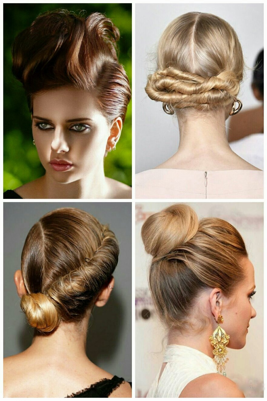 прически_с_пучком прически_с_пучком