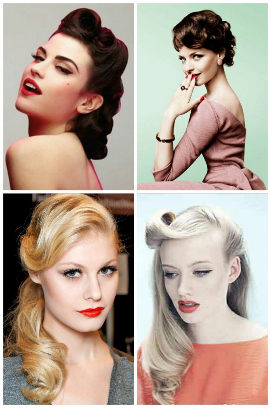 винтажные_прически винтажные_прически