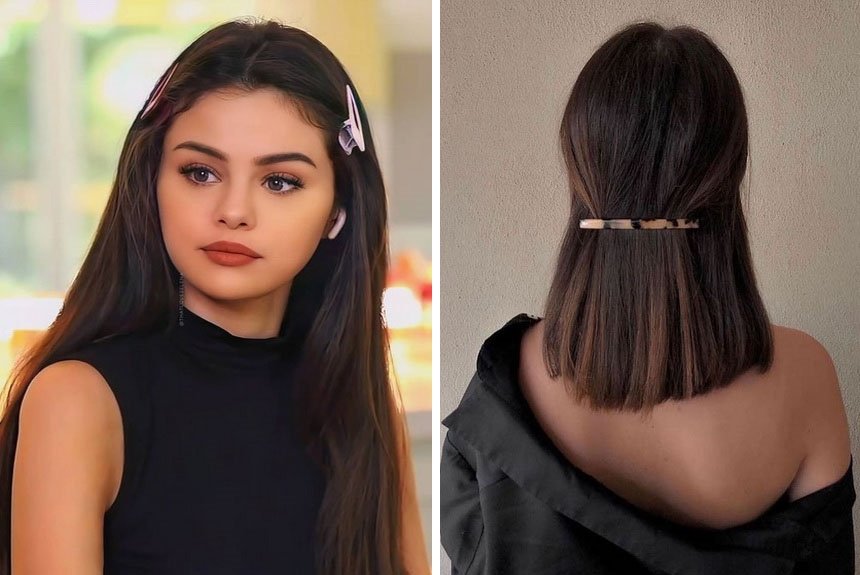 Варианты с заколками Варианты с заколками