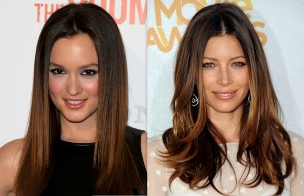 омбре прическа окрашивание