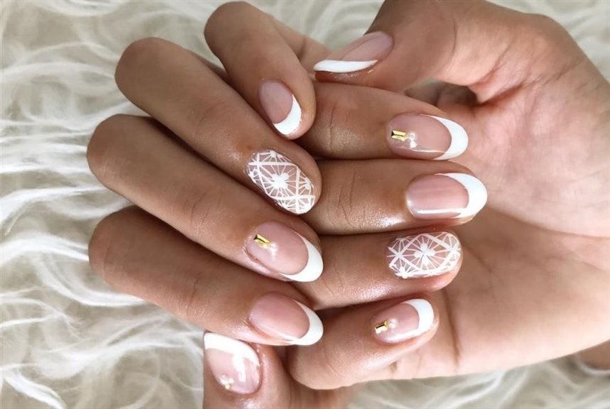 Кружевной френч