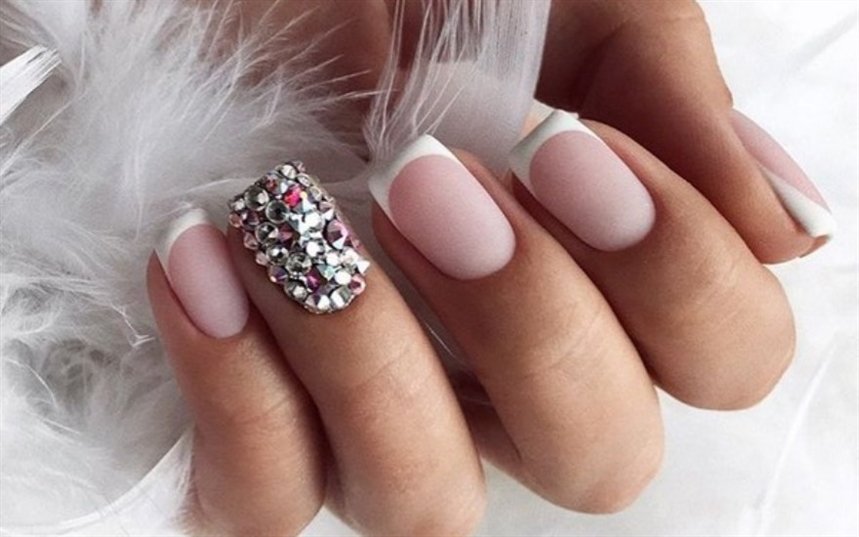 Маникюр на свадьбу