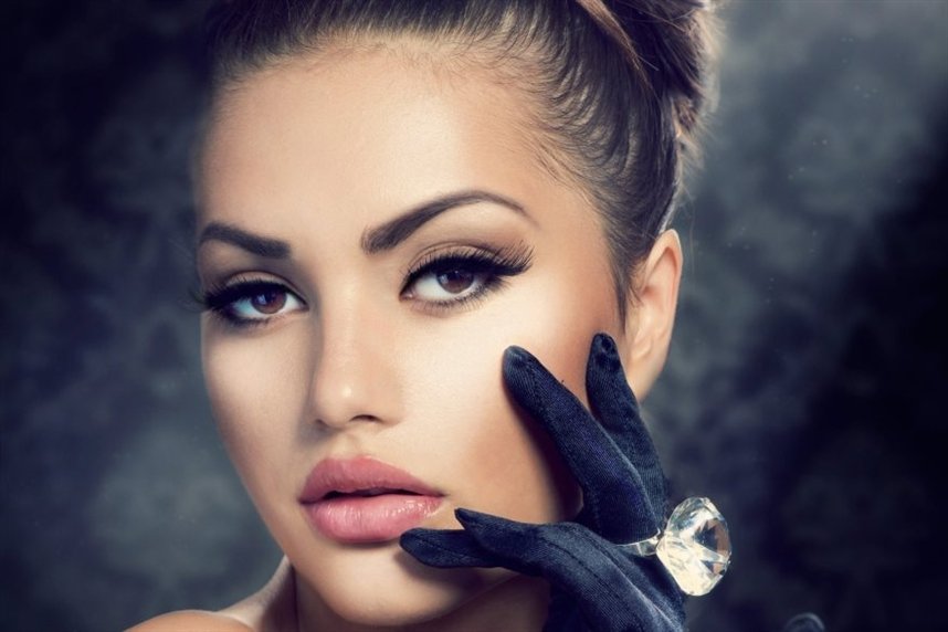 Нюдово-кофейный макияж