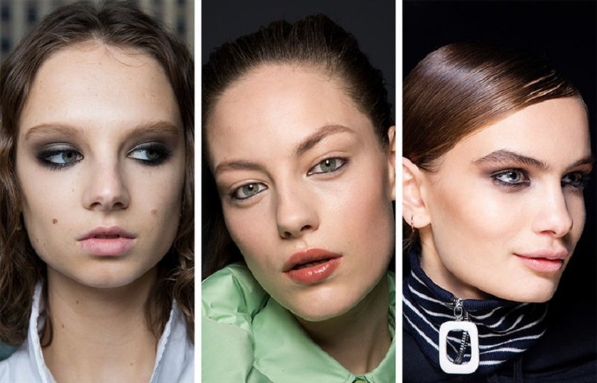 Макияж с полной подводкой и естественной помадой Макияж с полной подводкой и естественной помадой