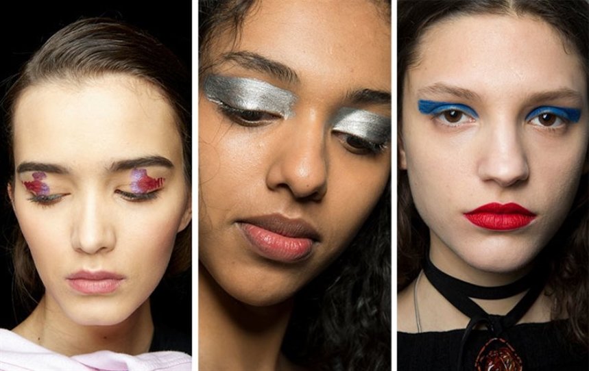 Небрежные мазки теней Небрежные мазки теней