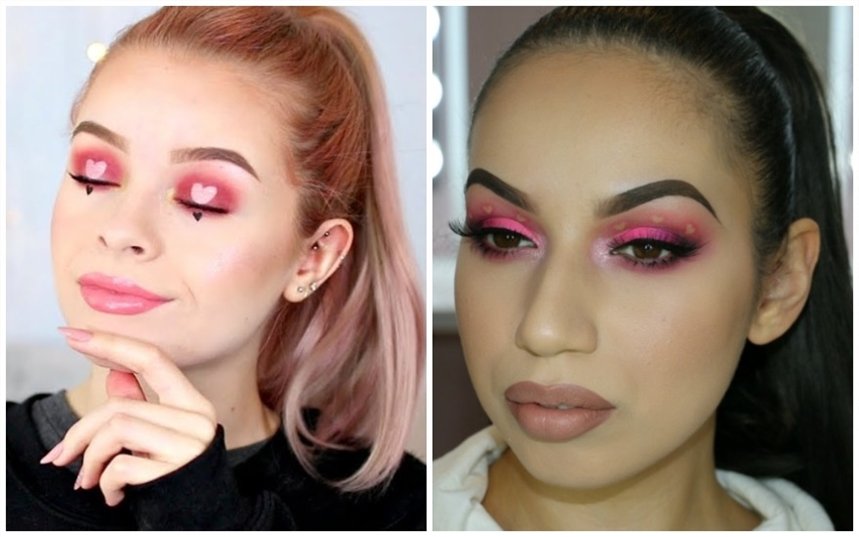 Сердечко на веках