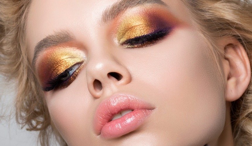 Яркие тени для век 