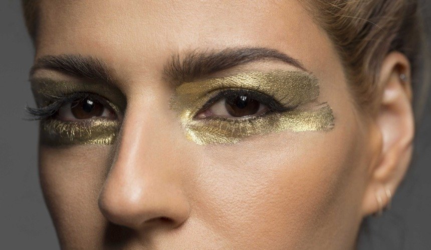 Золотистые тени 