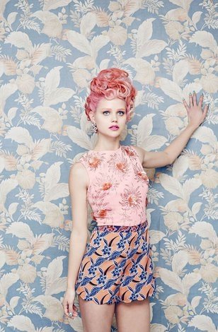 Цветные брови