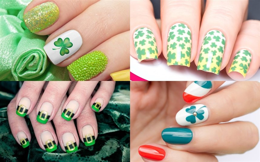 Ирландский маникюр святого Патрика Ирландский маникюр святого Патрика