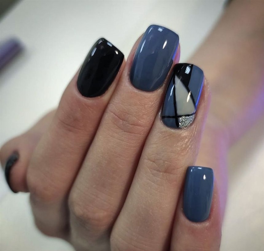 Маникюр на короткие ногти