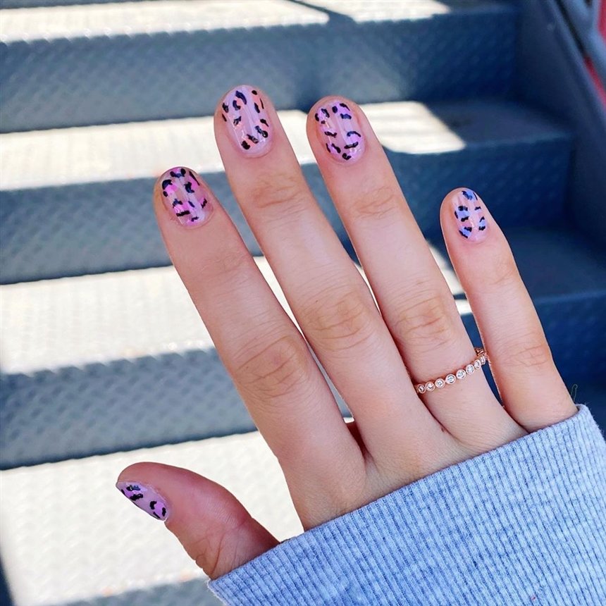 Леопардовый маникюр Леопардовый маникюр