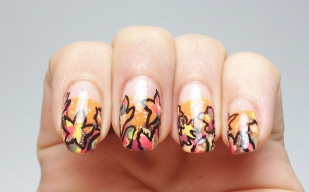 Красочный маникюр Красочный маникюр
