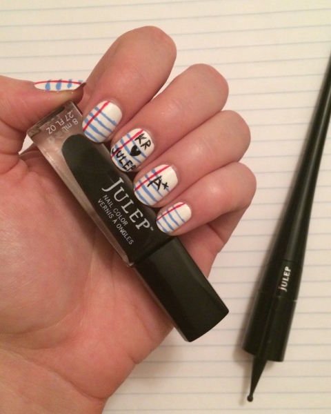 Школьный маникюр