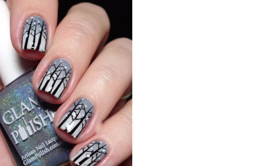 Новогодний маникюр Новогодний маникюр