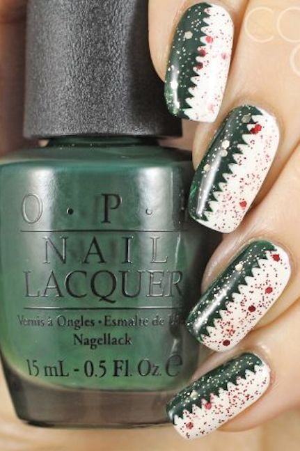 Новогодний маникюр Новогодний маникюр