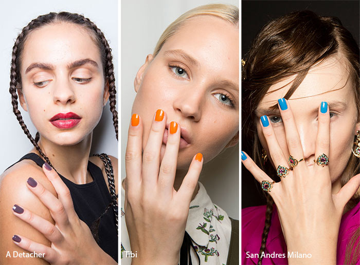 Глянцевые ногти